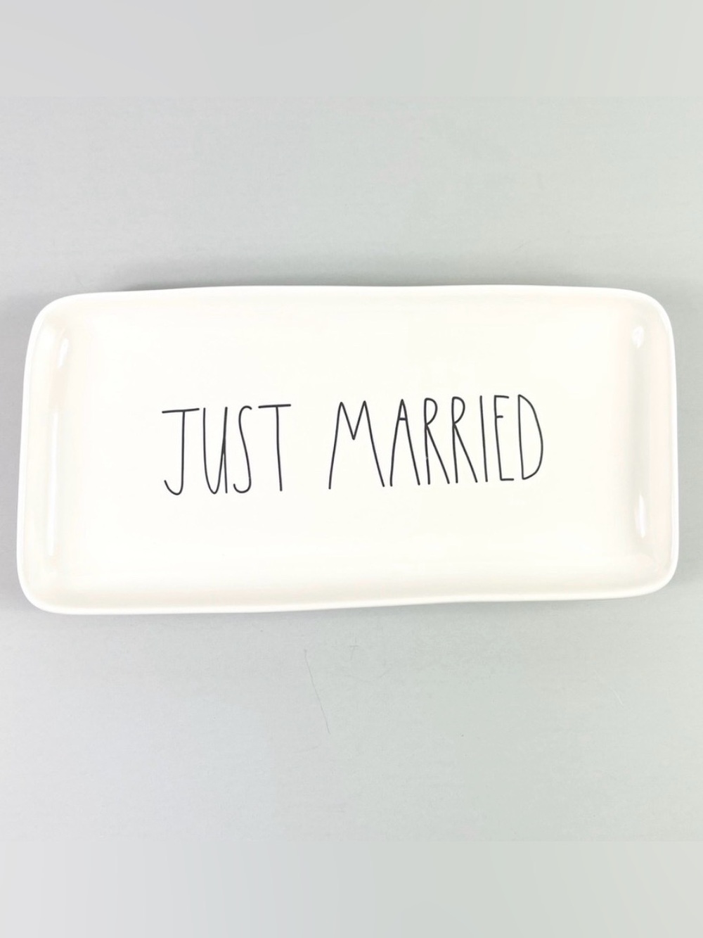 NEW Rae Dunn “JUST MARRIED “ Platter